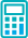 small blue calculator icon